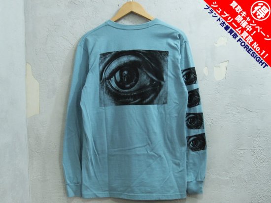 Supreme 'M.C. Escher Eye L/S Tee'長袖Tシャツ ロンT エッシャー