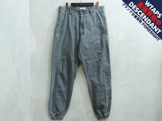 WTAPS 'BOONIE / TROUSERS COTTON DENIM'ストーンウォッシュ デニム