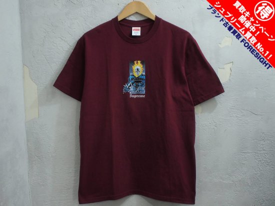 Tシャツ/カットソー(半袖/袖なし)Supreme Ghost Rider Tee オレンジ S 国内正規品