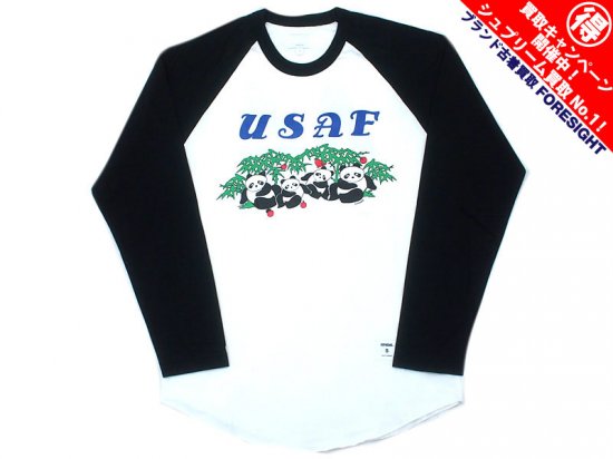 Supreme 'Pandas Baseball Raglan Top'ベースボール ラグラン