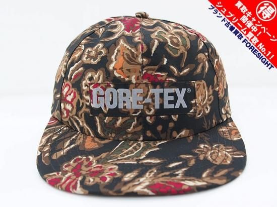 Supreme 'GORE-TEX 6 Panel Cap'ゴアテックス キャップ Flower Supreme 'GORE-TEX 6 Panel Cap'ゴアテックス キャップ Flower