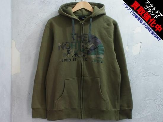 THE NORTH FACE 'CAMOUFLAGE LOGO FULL ZIP'フルジップ パーカー
