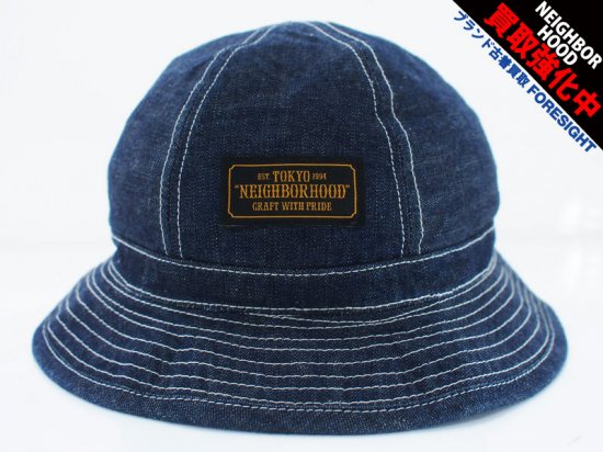 NEIGHBORHOOD 'CREW / C-HAT'クルー デニム ハット 18AW