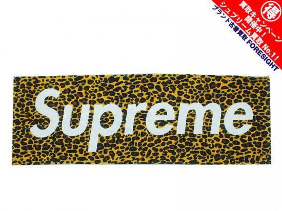 Supreme 'Leopard Sports Towel'レオパード スポーツタオル 豹柄