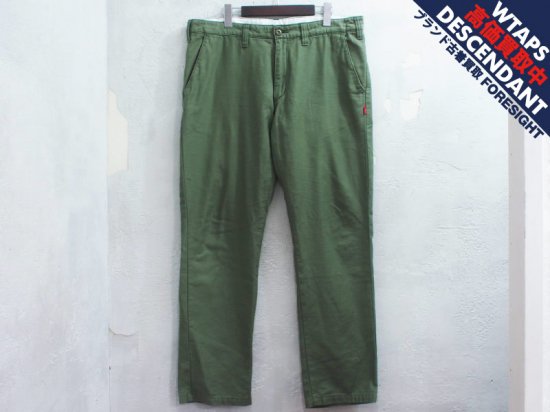 WTAPS 'BUDS SKINNY / TROUSERS COTTON SATIN'バッズ スキニー