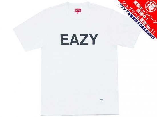 Supreme 'Eazy S/S Top'Tシャツ イージー Tee 白 ホワイト M