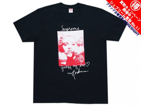 Supreme 'Madonna Tee'Tシャツ マドンナ Black ブラック 黒 XL 