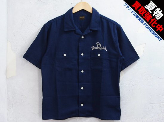 TENDERLOIN 'T-BOWL SHT S'半袖 ボーリングシャツ ネイビー 紺