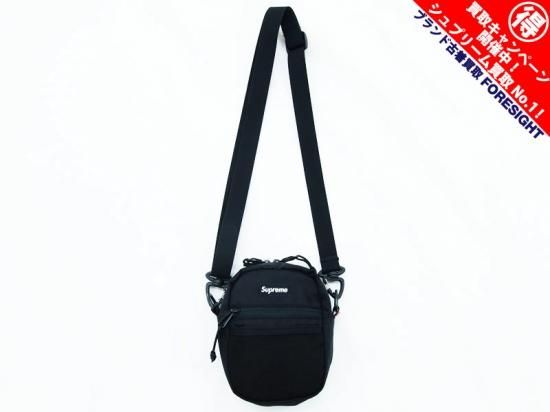 Supreme Small Shoulder Bag black 17ss