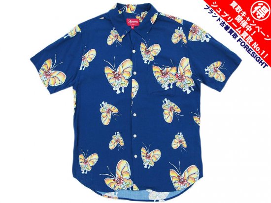 Supreme 'Gonz Butterfly Shirt'半袖 レーヨンシャツ ゴンズ