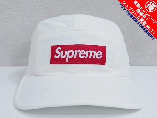 Supreme 'Trail Camp Cap'トレイル キャンプキャップ 白 ホワイト