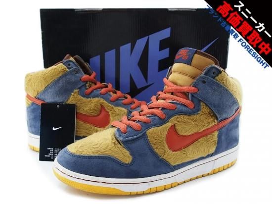 NIKE DUNK HIGH PREMIUM SB 'BE@RBRICK / PAPA BEAR'ダンク ハイ ...