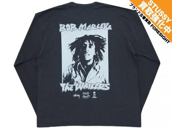 STUSSY×Bob Marley 'The Wailers Pigment Dyed L/S Tee'長袖 Tシャツ 