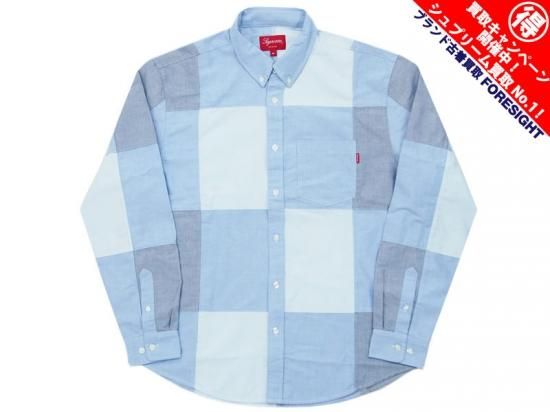 Supreme 'Printed Patchwork Flannel Shirt'フランネルシャツ