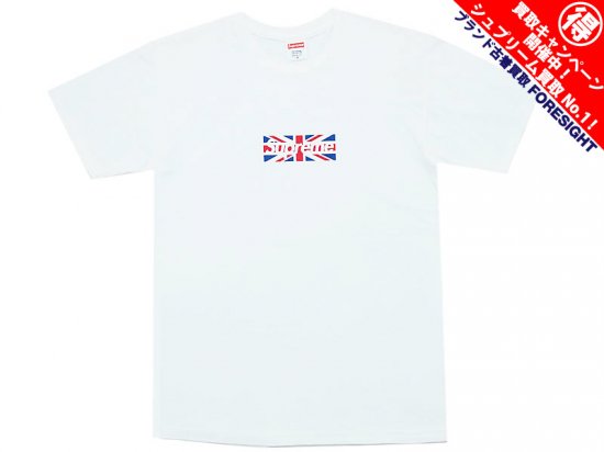 Supreme ロンドンオープン記念 'UK Box Logo Tee'ボックスロゴ Tシャツ 