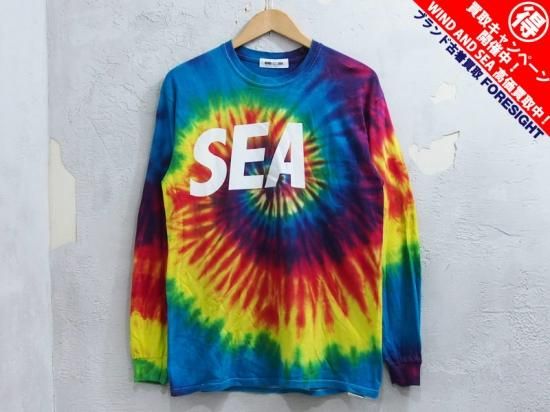 WIND AND SEA 'LONG SLEEVE CUT-SEWN TIEDYE'タイダイ 長袖