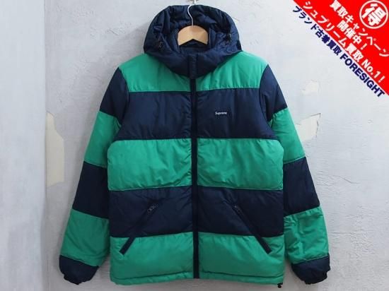 Supreme 'Reversible Striped Down Jacket'リバーシブル ストライプ ...