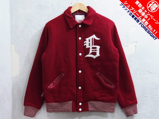 Supreme 'Varsity Jacket'バーシティジャケット スタジャン ベース