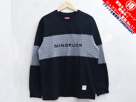 Supreme 'Mindfuck L/S Top'長袖 Tシャツ ロンT マインドファック M