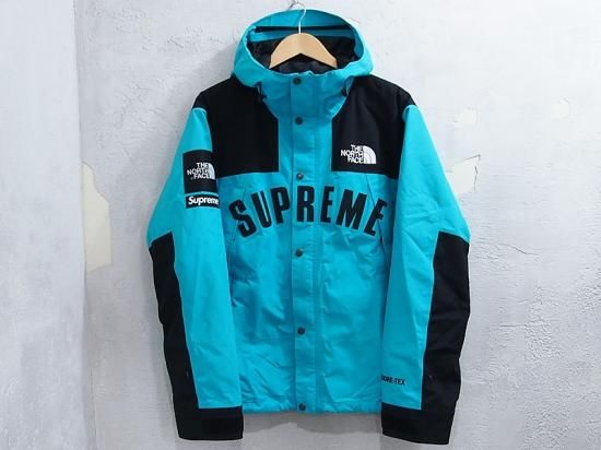 supreme northface arc log mountain parka