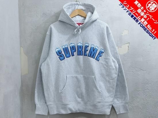 【S】Supreme Icy Arc Hooded Sweatshirt ピンク