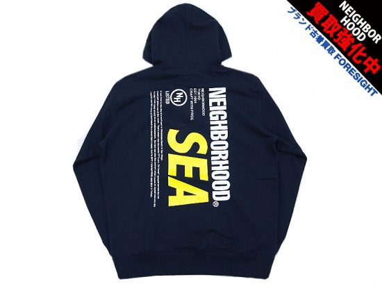 NEIGHBORHOOD×WIND AND SEA 'NHWDS C-HOODED LS