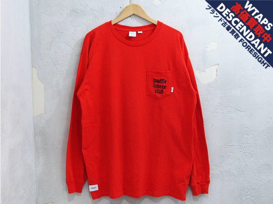 WTAPS×VANS 'Waffle Lovers Club L/S Tee'長袖Tシャツ ダブル ...