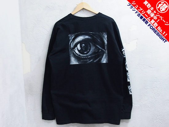 Supreme 'M.C. Escher Eye L/S Tee'長袖Tシャツ ロンT エッシャー