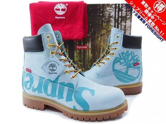 Supreme×Timberland 'Big Logo 6-Inch Premium Waterproof Boot