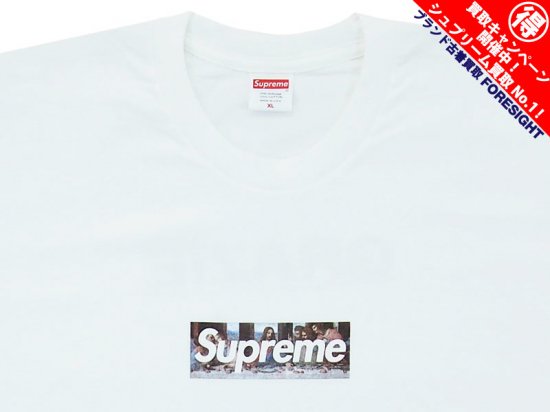 Supreme 日本未発売 'Milan Box Logo Tee'Tシャツ ミラン ボックスロゴ 最後の晩餐 XL 白 ホワイト シュプリーム -  ブランド古着の買取販売フォーサイト オンラインストア