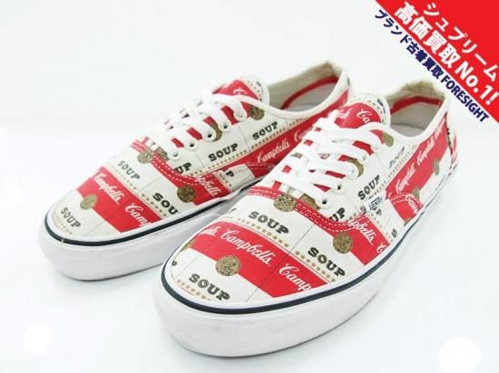 Supreme×VANS 'Authentic Pro / Campbell's Soup'オーセンティック