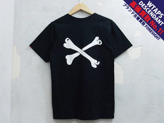 WTAPS 'CROSS BONE TEE'Tシャツ クロスボーン BONES 黒