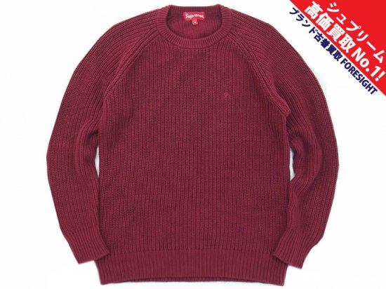 Supreme 'Rib Crewneck Sweater'リブ クルーネック セーター ニット