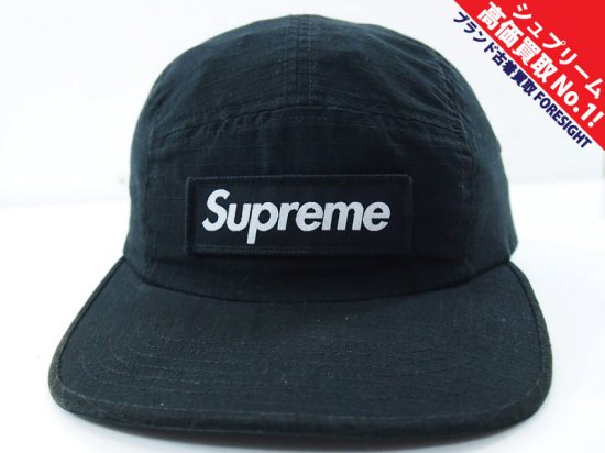 在庫限品 希少品！Supreme Metal D-Ring Camp Cap ブラック - recruit