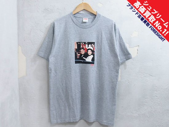 Supreme `JFK Tee'Tシャツ J.F ケネディ シュプリーム L グレー