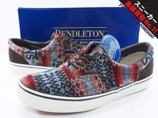 限定VANSバンズ別注PendletonペンドルトンERAエラ 総柄ネイティブ柄