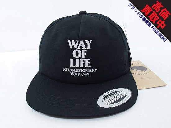 RATS EMBROIDERY CAP WAY OF LIFE BLACK | gualterhelicopteros.com.br