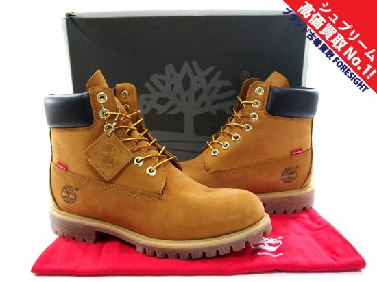 Supreme×Timberland '6 Inch Premium Waterproof Boot'6インチ