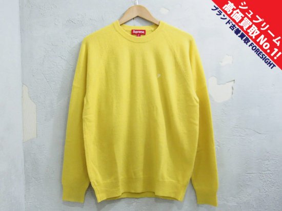 Supreme 'Raglan Cashmere Sweater'カシミア セーター ニット S