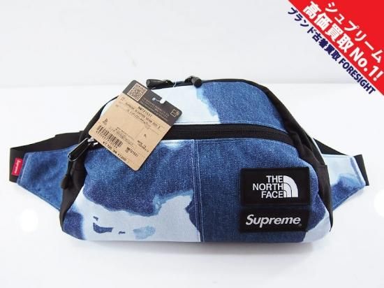 Supreme×THE NORTH FACE 'Bleached Denim Print Roo Ⅱ