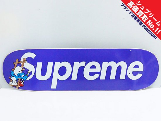 Supreme 'Smurfs Skateboard'スマーフ スケートボード デッキ Deck