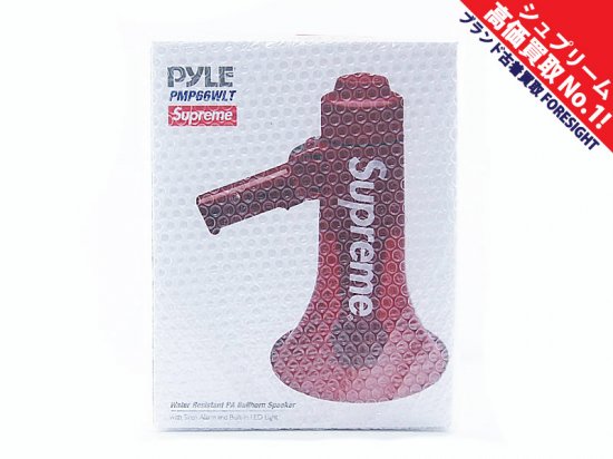 Supreme×Pyle 'Waterproof Megaphone'メガホン 拡声器 パイル 赤