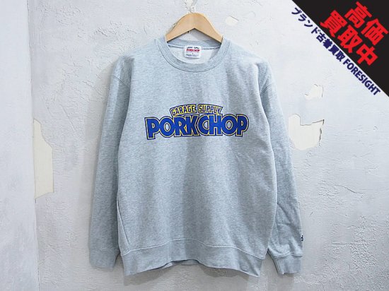 PORKCHOP GARAGE SUPPLY '2nd BLOCK SWEAT'クルーネック スウェット