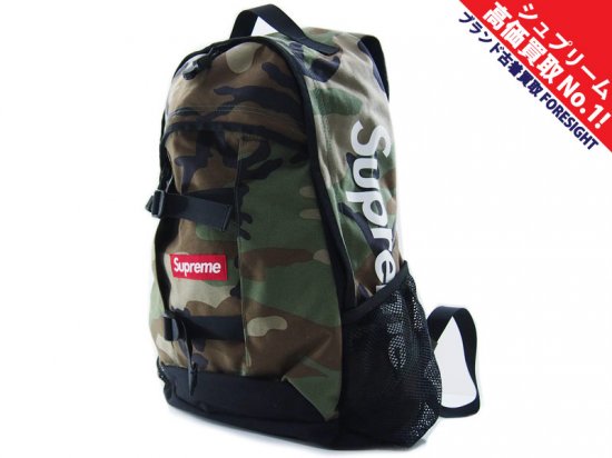 Supreme 'Logo Backpack'サイド ロゴ バックパック リュック 14SS