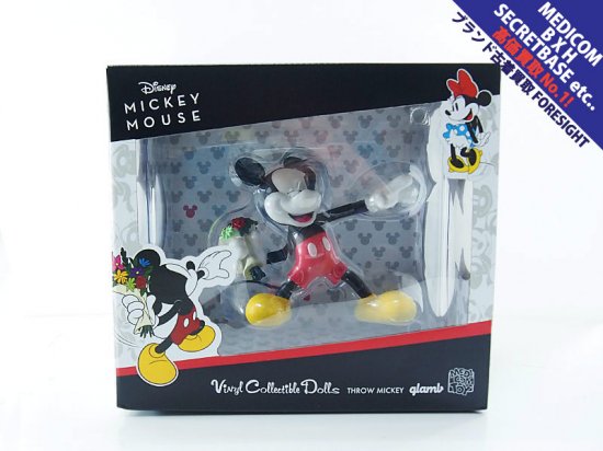 MEDICOM TOY × glamb × Disney 'VCD THROW MICKEY NORMAL Ver