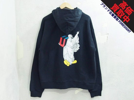 希少！UNION KOSTAS HOODIE M ブラック