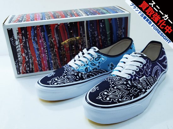 BEDWIN × VANS VAULT 'OG AUTHENTIC LX / BANDANA