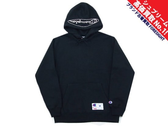 Supreme × Champion 'Outline Hooded Sweatshirt'フーデッド 