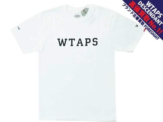 WTAPS 'COLLEGE TEE'Tシャツ カレッジロゴ 白 ホワイト 14AW ダブルタップス - ブランド古着の買取販売フォーサイト  オンラインストア