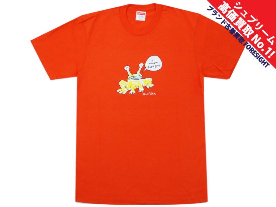 Supreme 'Daniel Johnston Frog Tee'Tシャツ ダニエルジョンストン フロッグ 蛙 オレンジ S シュプリーム -  ブランド古着の買取販売フォーサイト オンラインストア